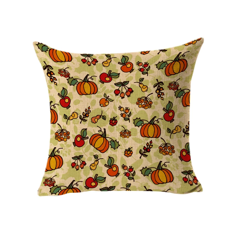 لطيف وسادة حيوان أليف يغطي للاهتمام رسمت باليد السلطعون اليقطين المخدة مكتب أريكة لغرفة المعيشة الديكور