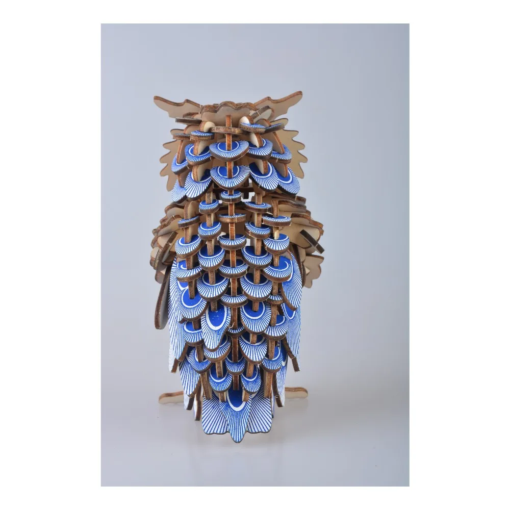 

DIY 3D Wooden Puzzle Toys For Children Magical Animals Kids Toys Also Suitable Adult Game Best Gift Of High Quality Wood