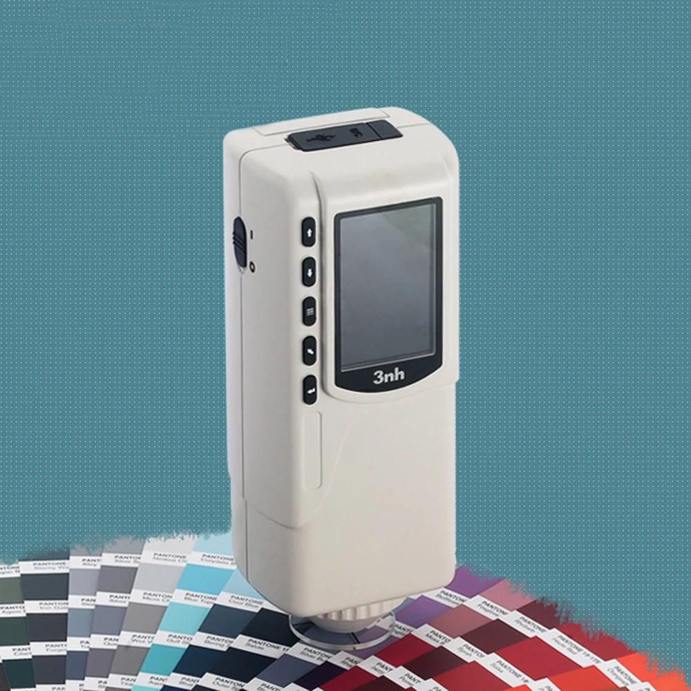 Портативный цифровой измеритель цвета, цветной метр, оборудование для тестирования цвета, устройство для измерения цвета, цветовой анализатор NR-10QC