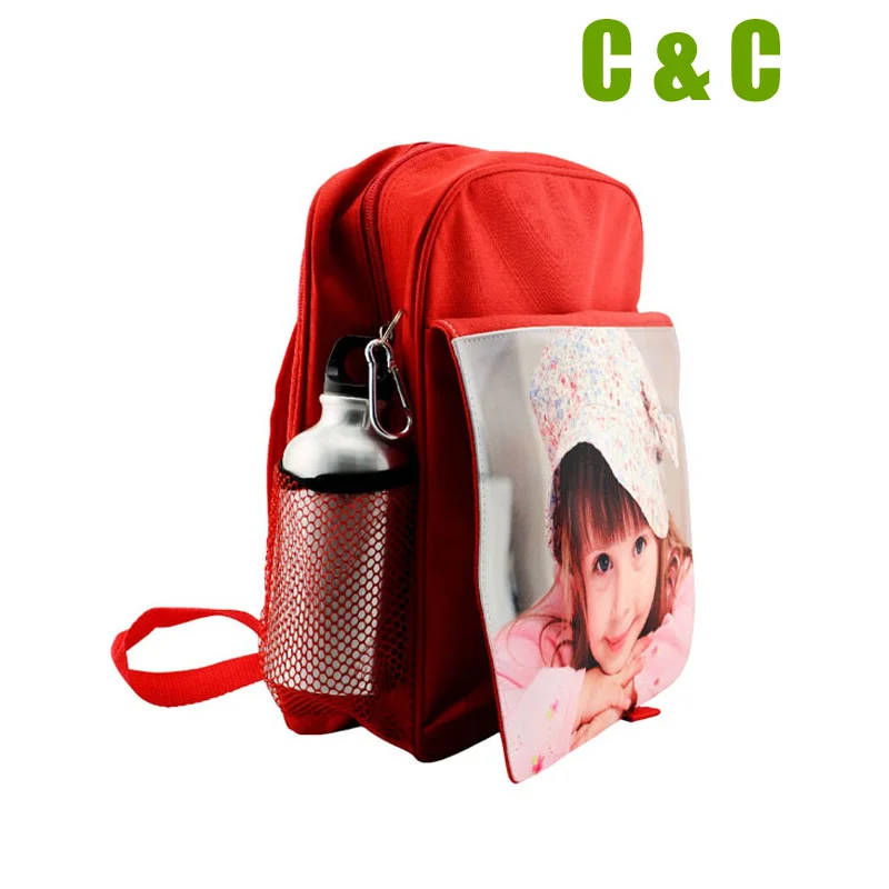 

Canvas DIY photo Kid's School Bag Subilmation Kid's School Bag no print 1pcs