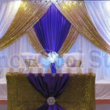 Buy Blue And White Wedding Stage Decoration And Get Free Shipping
