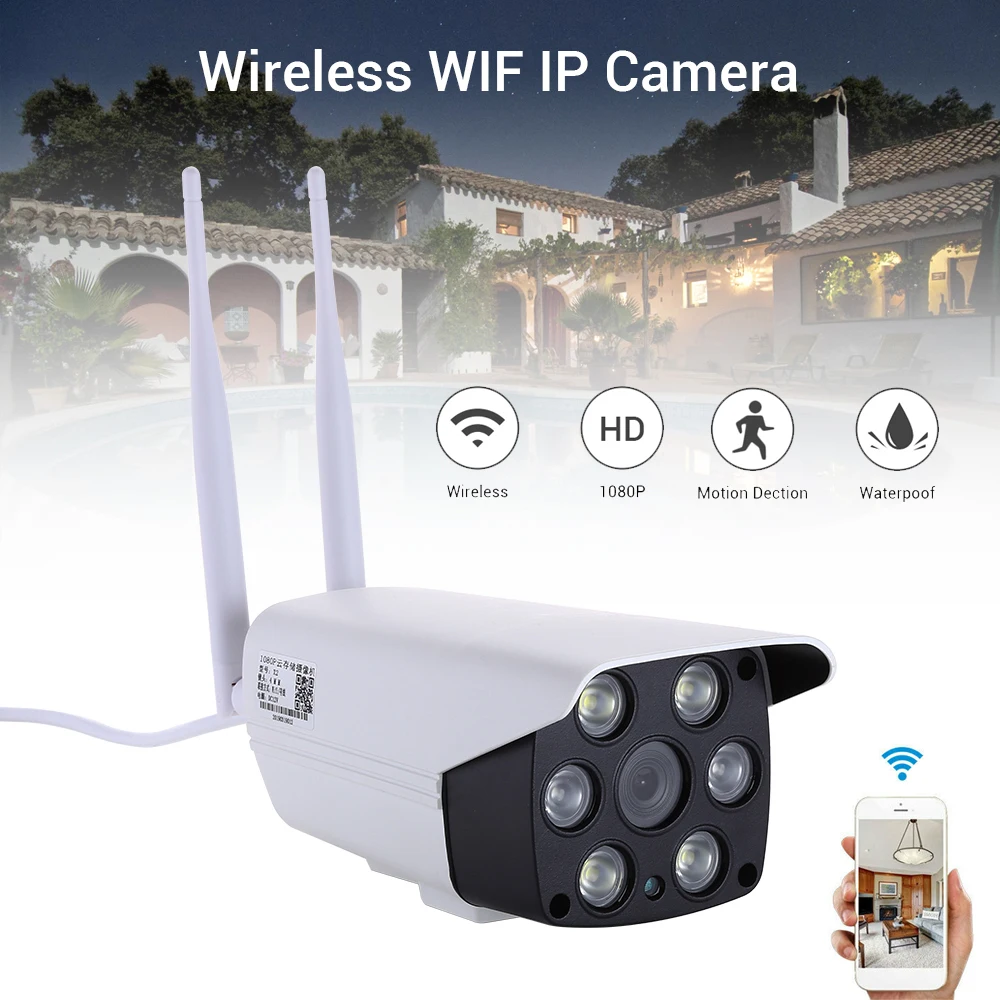 IP камера наружная скоростная купольная 1080p Wi Fi PTZ Onvif ночное видение|Камеры