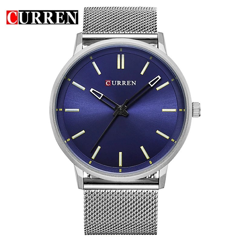 CURREN 8233 Luxury Brand Full Stainless 