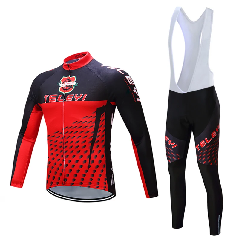 

2017 Spring Style GEL Breathable Pad Set Maillot Ropa Ciclismo Invierno MTB Bicycle Jerseys Bike Sportswear Quick Dry Jerseys