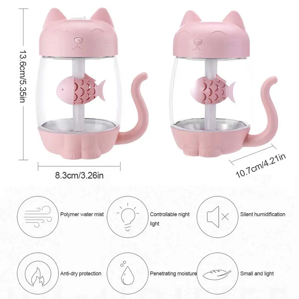 Admirable Ultrasonic USB Air Humidifier with Fan Light Admirable Ultrasonic USB Air Humidifier with Fan Light