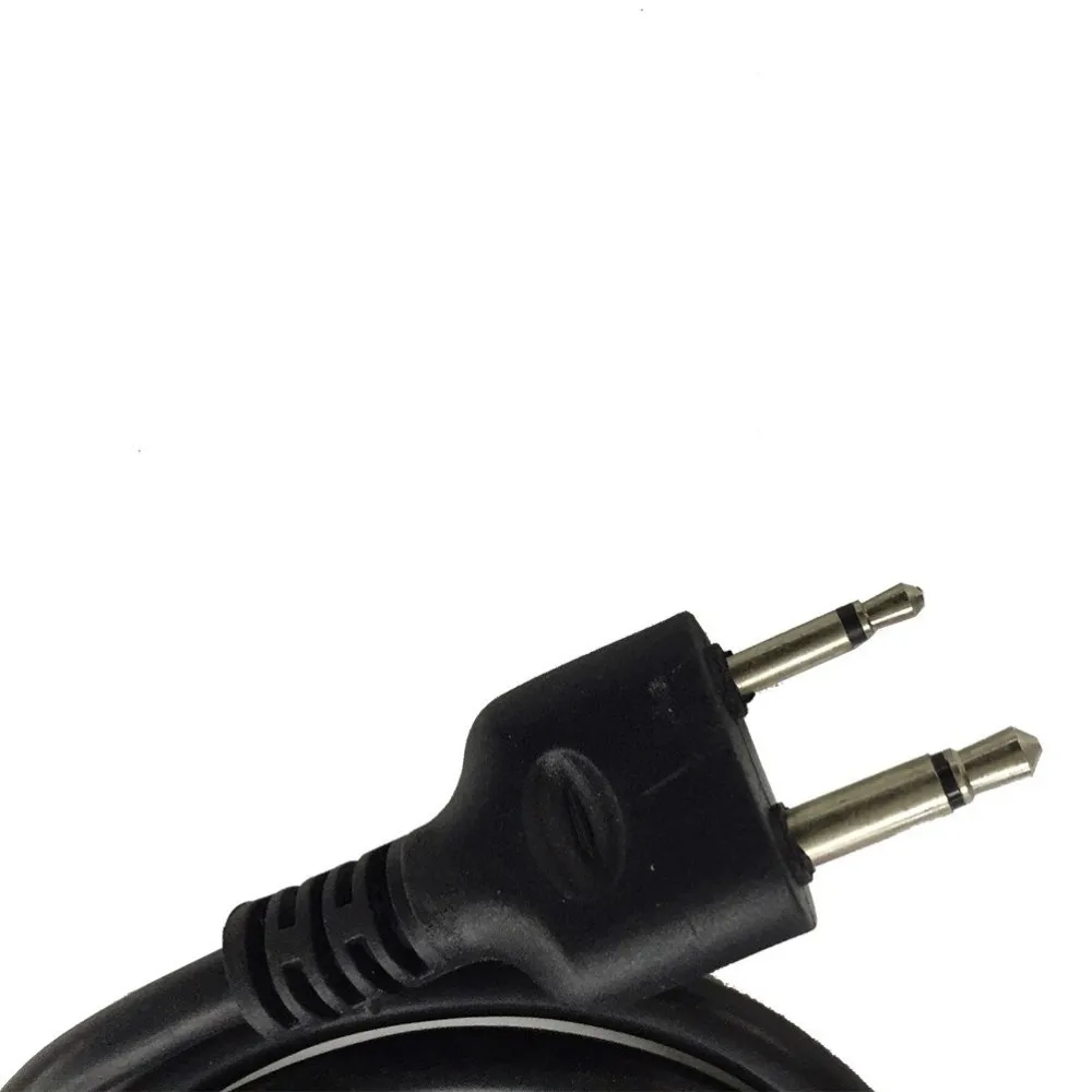 Green Z Tactical Bowman Elite II Headset with Waterproof PTT RightLeft Ear for Icom 2Pin Protrude Two-way Radios (2)
