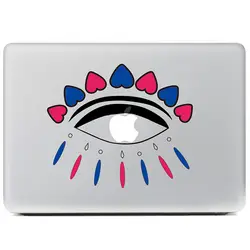Индийский стиль глаза Виниловая наклейка для нового MacBook Pro 13 15 дюймов и Air 11 13 дюймов наклейка кожи ноутбука стикеры