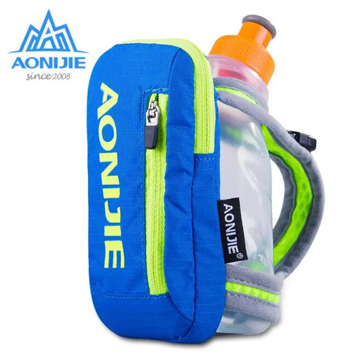 AONIJIE Waterpoof Hand Held Sport Kettle Pack Outdoor Marathon Running Phone Bag For 5.5 inch Phone Optional Kettle Bag