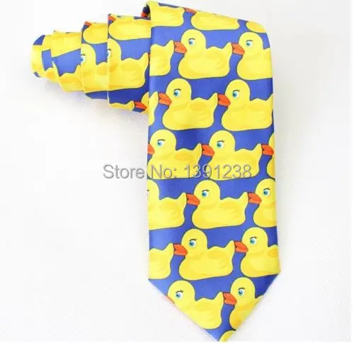 Галстук HIMYM Duck How I Met ваша мама Барни галстук с принтом уток duckie шейный галстук