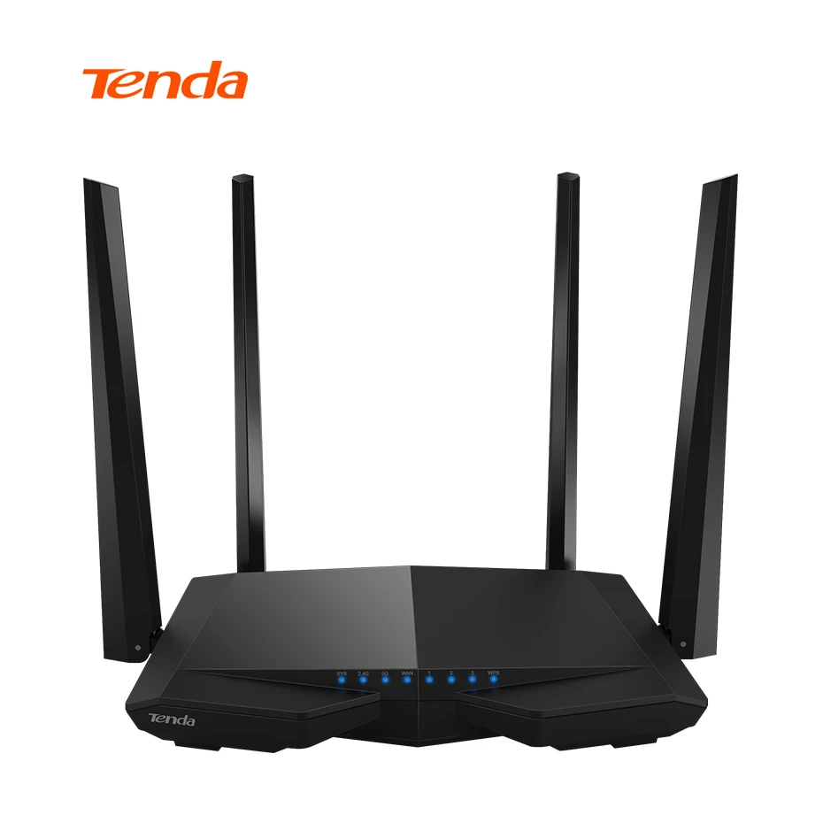 Tenda ac6 Беспроводной Wi-Fi маршрутизатор 1200 м 11ac Dual Band Беспроводной Wi-Fi ретранслятор 2.4 г/5 г приложение Дистанционное управление EU/US прошивки RU пользовательские