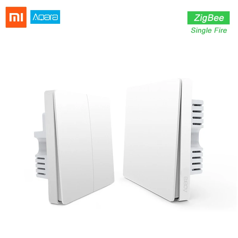 Xiaomi Aqara умный свет Управление ZigBee Беспроводной ключ и настенный выключатель