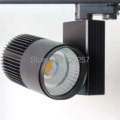 

DHL/EMS Free shipping 12pcs/lot 20W CREE COB LED Track light for shops/gallary lighting
