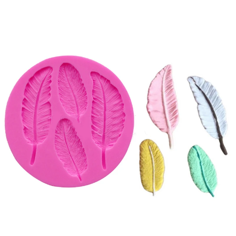 Feathers silicon mold 1-2