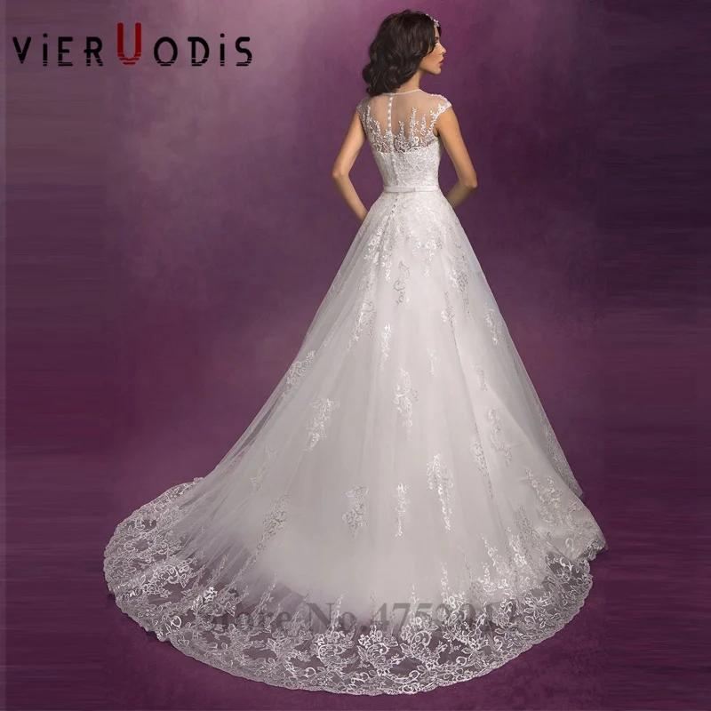 Vestido De Noiva 2019 свадебное платье трапециевидной формы без рукавов с кружевной