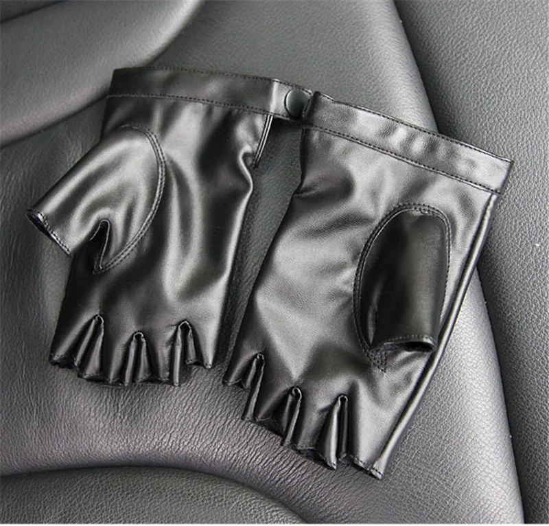 Half-палец Pu кожаные перчатки мужской палец тактика открытый езда половины перчатки мужские осенние и зимние тонкие перчатки PM013PN-5