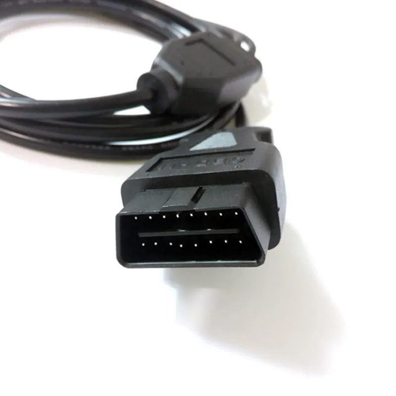 16 контактный кабель OBD2 с 1 штекером на 4 штекера DB9 интерфейс для диагностического