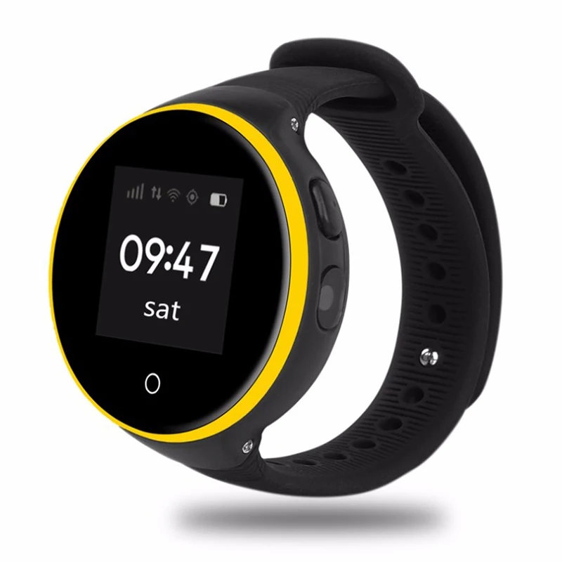 

HFES New ZGPAX S699 Child GPS Smart Watch with 1.22 inch IPS Round Screen Children Smartwatch SOS Call Location For Kid Safe