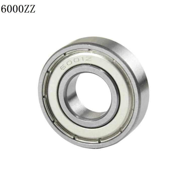 

100pcs/lot 6000ZZ 6000Z 6000 ZZ Z Shielded Deep Groove Radial Ball Bearings 6000-2Z 10x26x8 mm