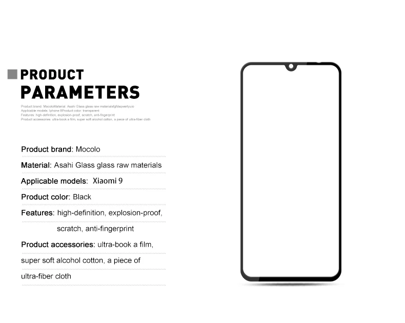 Mocolo 2.5D 9 H полное покрытие закаленное стекло пленка защитное стекло для на сиоми ми 9 се cc9 cc9e cc 9 9e e 9cc миcc9 миcc9e ми9 ми9се 9се Xiaomi mi CC9 e 9 se CC9e CC 9e mi 9 mi CC9 Global 6/8 64/128/256 ГБ