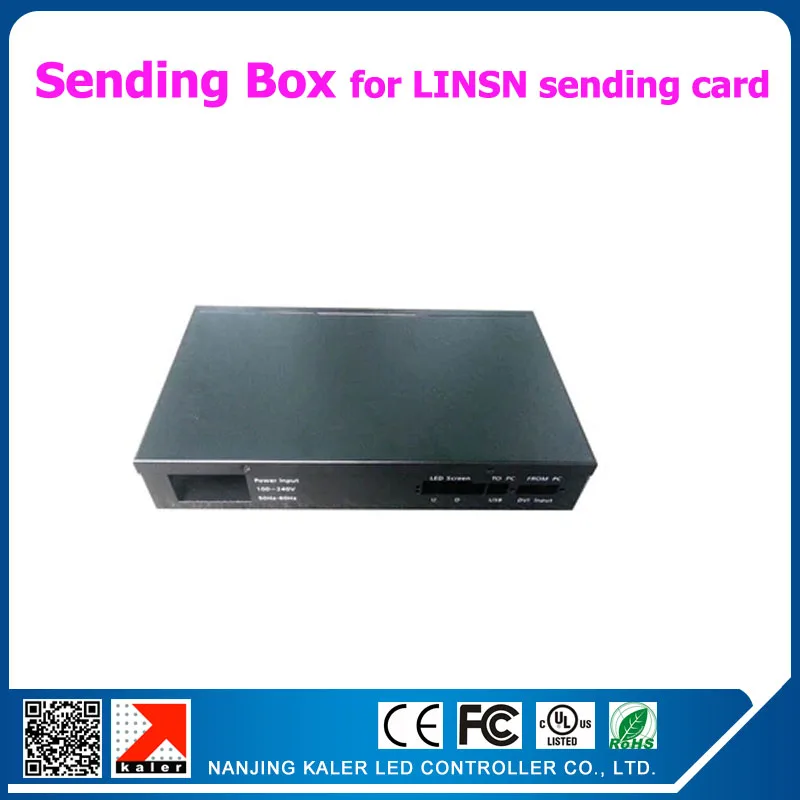 

Black LINSN sending box for LINSN sending card TS802D