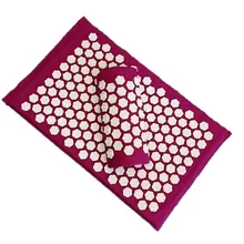 Подушечка для ухода за ногами(62*38 см), наборы для иглоукалывания, акупрессура, коврик с подушкой, массажный коврик, шип лотоса, массаж и релаксация