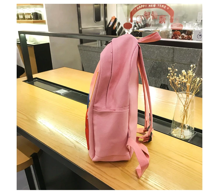 Menghuo 2019 Backpacks Women Cartoon Printed High Quality Canvas Backpack for Girl School Bag Teenagers Women Travel Bag Mochila_34-1_15