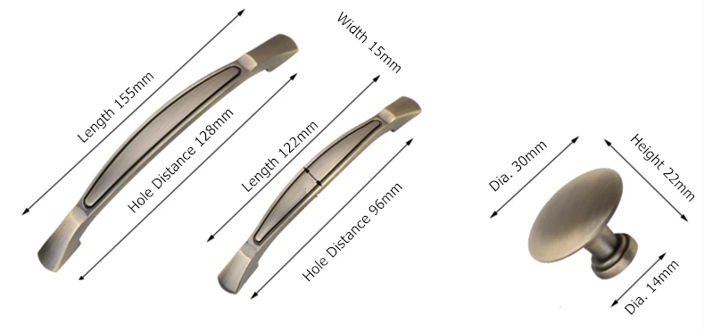 KAK винтажные бронзовые ручки кухонный шкаф ручки ящика античные для шкафа двери Шкаф Тянет Оборудование Для Обработки мебели