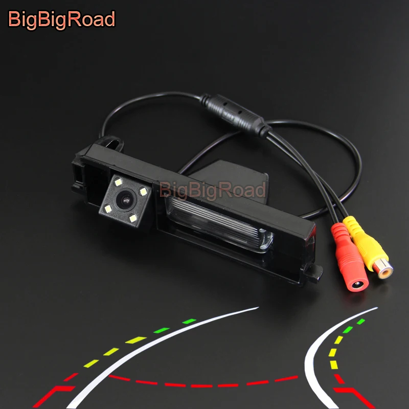 

BigBigRoad Car Intelligent Dynamic Trajectory Tracks Rear View Camera For Chery Tiggo 2009 / A3 sedan / Toyota Rav4 RAV-4 RAV 4