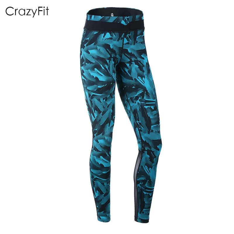 CrazyFit, женские компрессионные колготки для йоги, фитнеса, занятий спортом, тренировок, тренажерного зала, дышащие, перьевая пряжа, профессиональные ремонтные штаны для бега