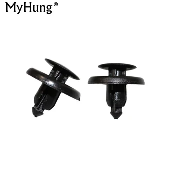 

10Pcs Black Nylon Front Fender Liner Clip Hood Bumper Retainer 90467-07166 for Toyota Avalon Corolla Prius Lexus ES350 Scion xA