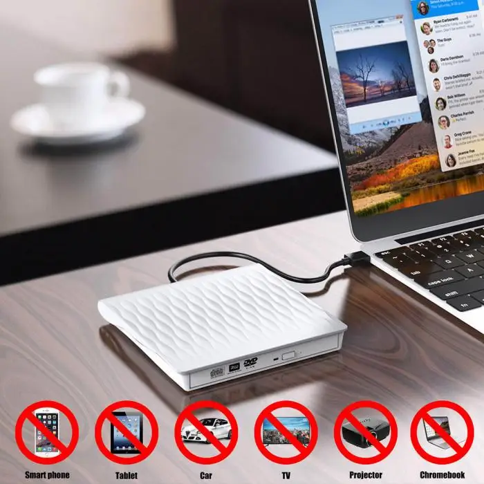 USB 3,0 внешний CD DVD привод Rewriter писатель высокая скорость передачи данных для портативных ПК EM88
