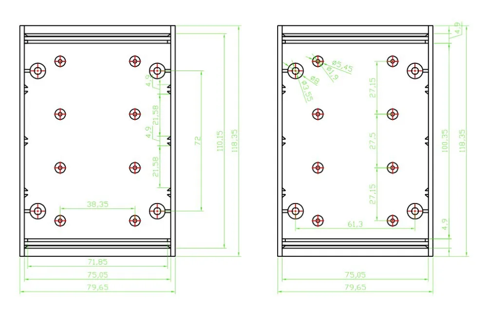 1 шт. пластиковые корпуса для электроники 180x136x58 мм|enclosures for electronics|enclosure electronicenclosure