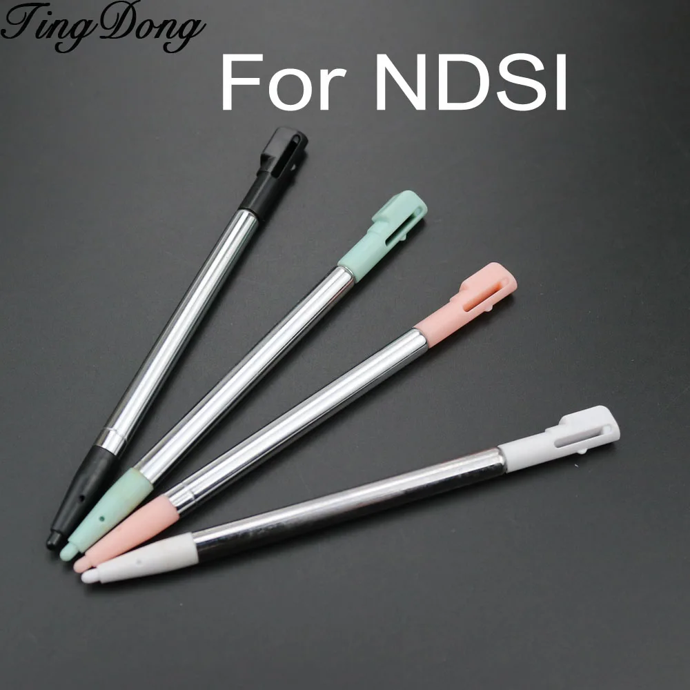Выдвижной металлический стилус для сенсорного экрана TingDong 4 шт. Стилус Nintendo DSi и