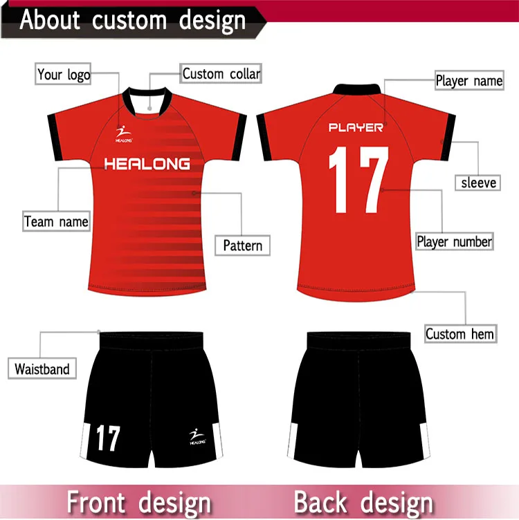 Triseven Soccer Jersey S070108 стильные футбольные тренировочные комплекты одежда пустая