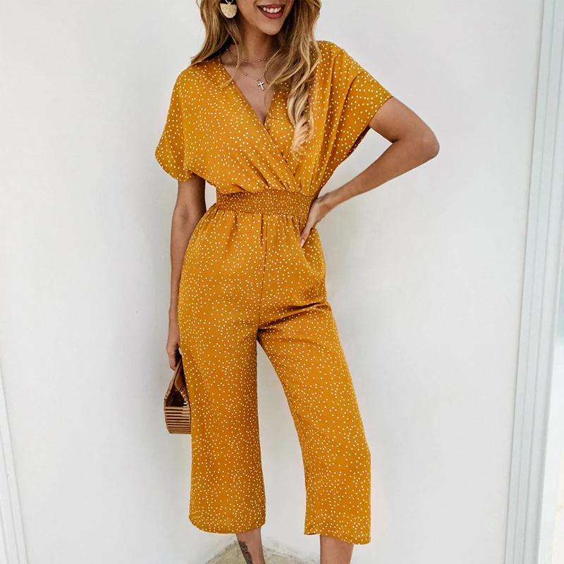 yellow work jumpsuit