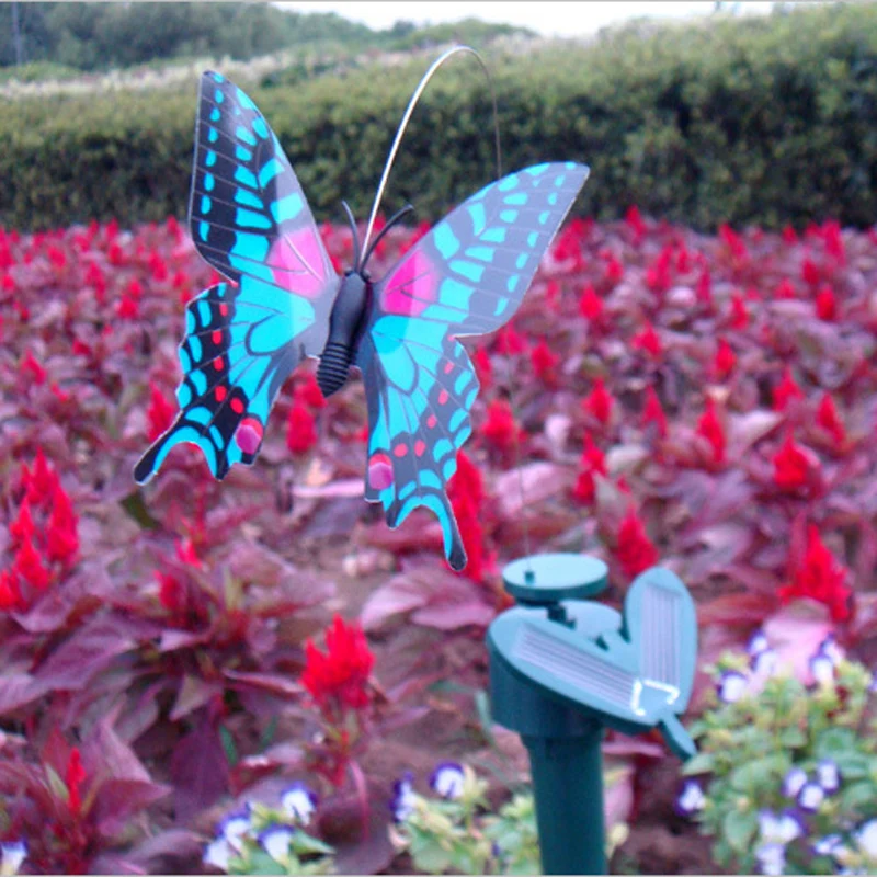 

1 Pcs Random Color Mini Solar Power Toy Simulation Butterfly Solar Toy for Kids Children Novelty Flying Solar Butterfly Toy