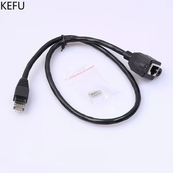 

High quality Screw panel mount RJ45 CAT 6 male to female Ethernet LAN Network extension Cable cord,0.3/0.6/1M/1.5M/2M 50PCS/LOT