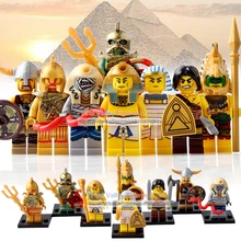 DR. TONG 80 шт./лот Супер Герои Фараон Атлантида варвар Мумия средневековый Египетский воин строительные блоки детские игрушки X0161