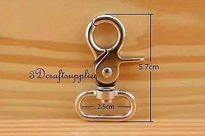 Lobster Clasps Clips Claw purse hooks Swivel snap hook light gold 25mm 6pcs AB18 owner 52567 18 hooked snap swivel 9 шт