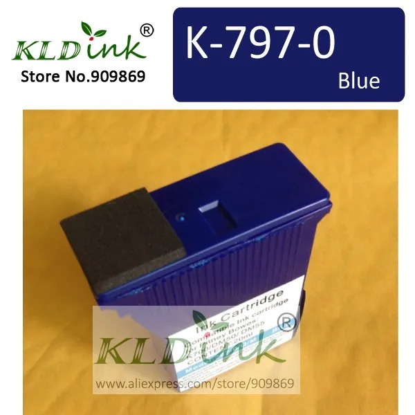 

Compatible 797-0SB Blue Postage Meter Ink for Pitney Bowes DM50 Postage Meter