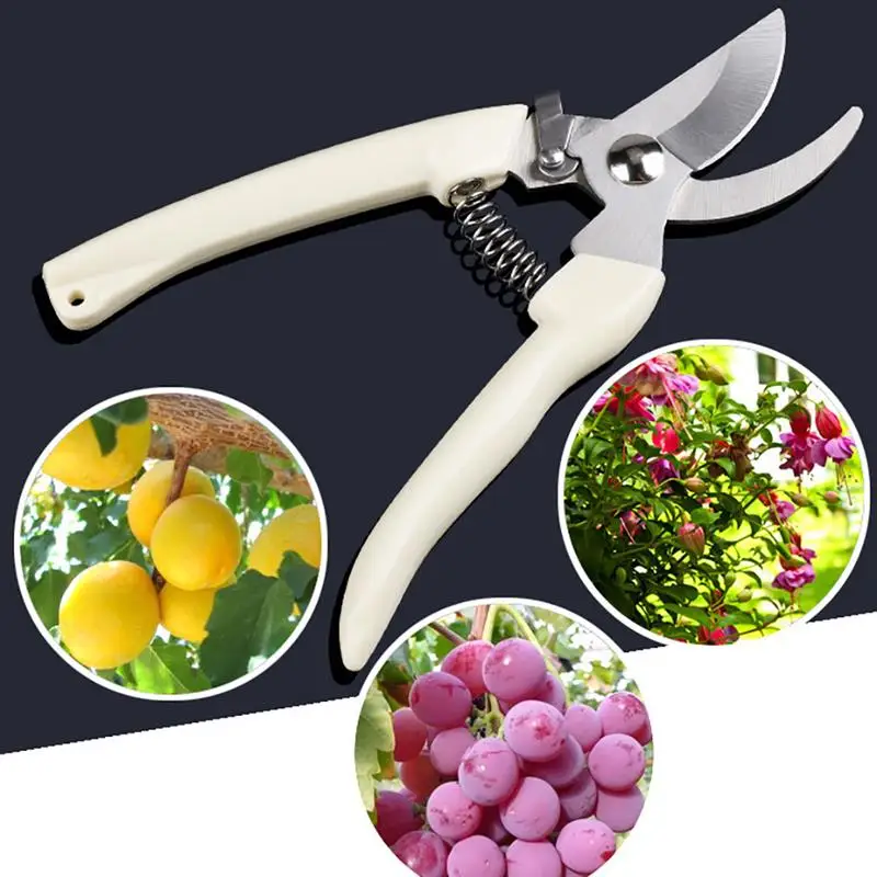 Садовые ножницы из нержавеющей стали, инструмент для прививки фруктовых деревьев, ножницы для обрезки бонсай, садовые ножницы, секаторы, ножницы