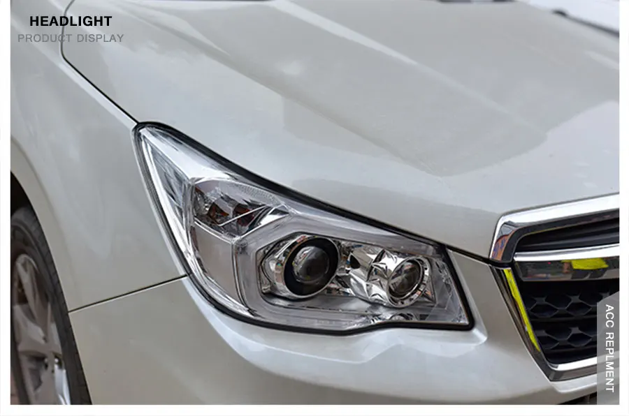 2 шт. светодиодный фары для Subaru Forester- светодиодный Автомобильные фары ангельские глазки комплект ксеноновых фар, Высокопрочная конструкция протовотуманная подсветка Габаритные огни