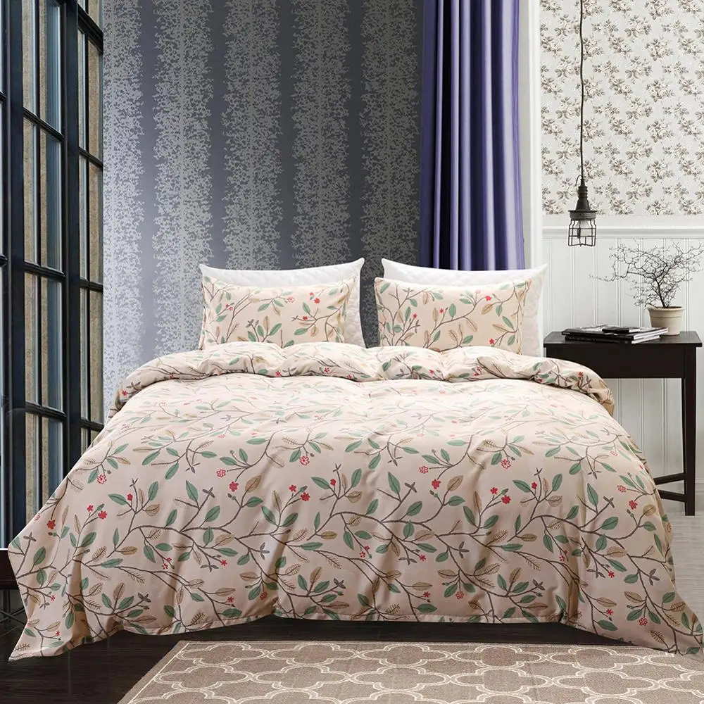 M19042 سرير مريح لحاف أغطية بارد الصيف ملاءة سرير ستوكات طقم فراش أسرة من النسيج غرفة نوم المنزل الديكور