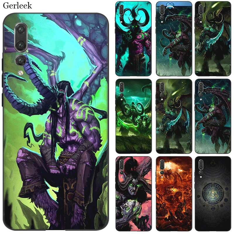 Силиконовый чехол Desxz World Of Warcraft для Huawei Honor 7A 7C 7X 8 8X 8C 9 Note 10 Lite|Чехлы-накладки| |