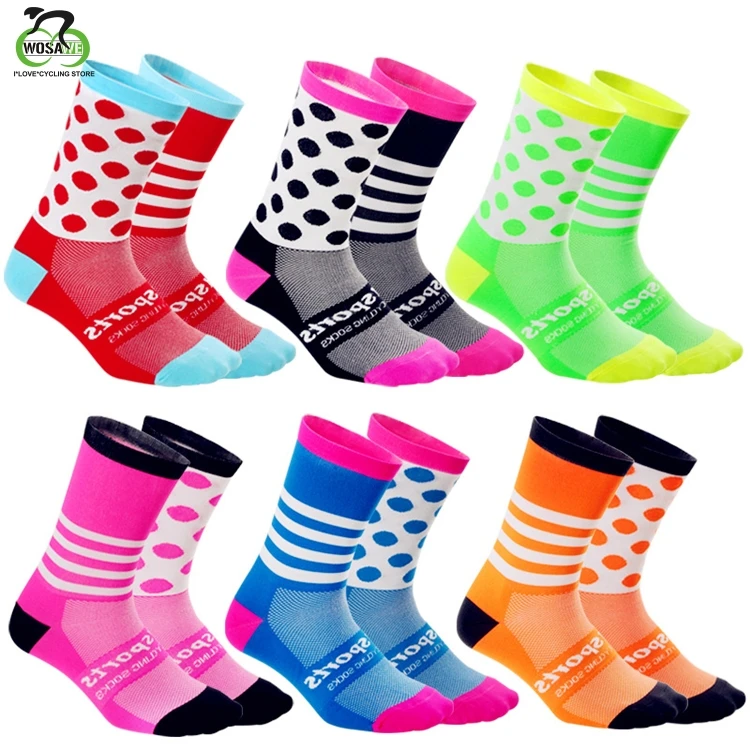 

DH SPORTS Kids Cycling Socks Girls Boys Sports Socks Comfortable Children Breathable Bike Compression Socks For 3-6 years Old