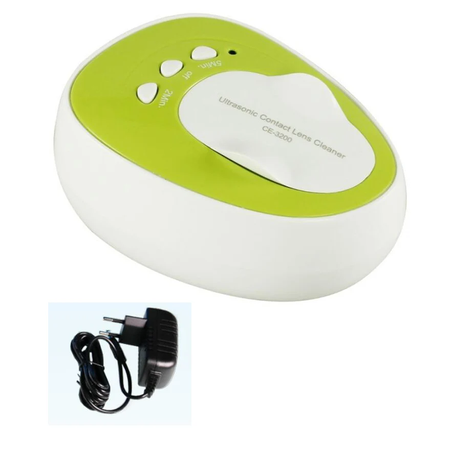 CE-3200 мини ультразвуковое чистящее средство для контактных линз быстрая Чистка новых контактных линз