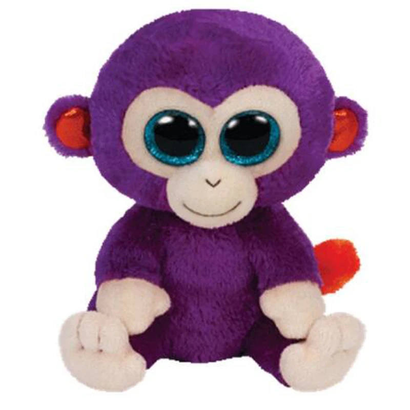 

Ty Beanie Boos Grapes The Purple Monkey Plush Toy 15cm