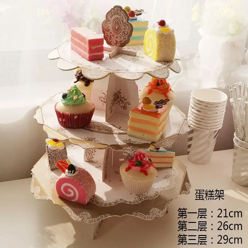 1 Набор Европейский стиль Мороженое Cakecup кондитерский десерт стенд для торта