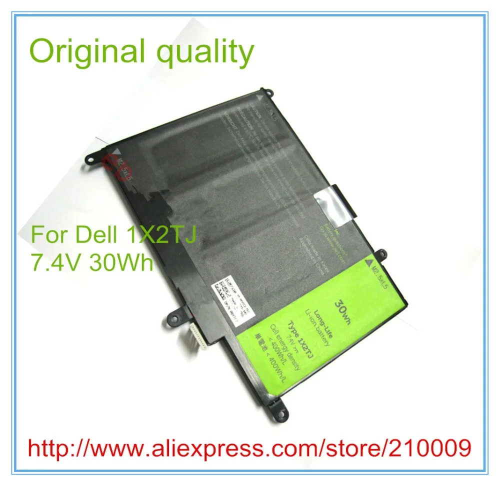 

7.4V 30wh D1X2TJ original battery for ST-LST01 tablet 1X2TJ 06TYC2 bateria Free shipping