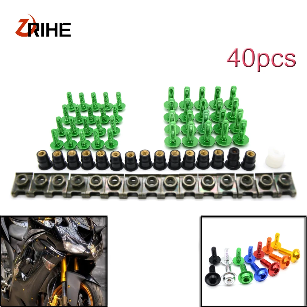 Universal moto Scooter fairing bolt windscreen screw FOR HONDA NSR250 MC18 PGM2 PGM3 PGM4 VFR750